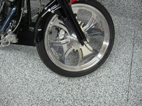 Garage floor decorative coatings