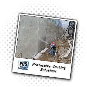 Concrete wall bomb blast protection